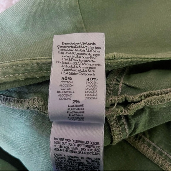 Mother The Ruffle Mini Skirt in Loden Frost Women's 32 - Picture 13 of 13